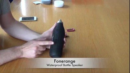 Stylish Waterproof Bottle Speaker - Simply Amazing