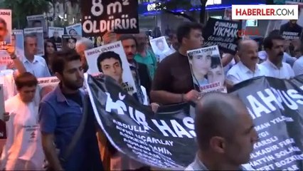 İHD Cezaevi Komisyonu Üyeleri'nin Ankara Yürüyüşü Devam Ediyor