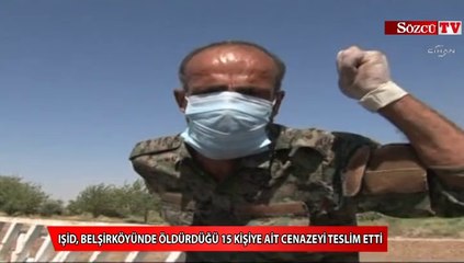 Download Video: IŞİD, Belşirköyünde öldürdüğü 15 kişiye ait cenazeyi teslim etti