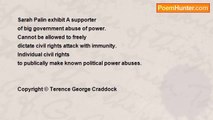 Terence George Craddock (Spectral Images and Images Of Light) - Big Brother Attempts To Protect Political Abuses Of Power