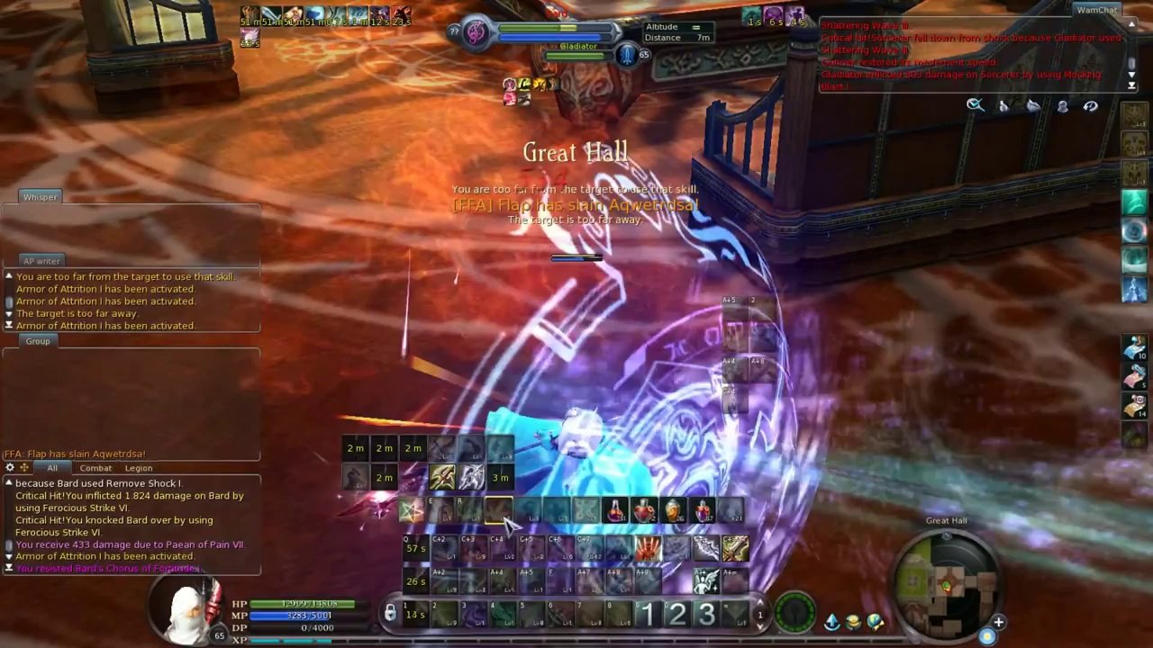 Aion Online 4.7 Gladyator PVP Videosu #4