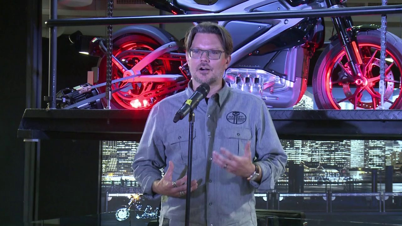 Harley-Davidson leise und elektrisch