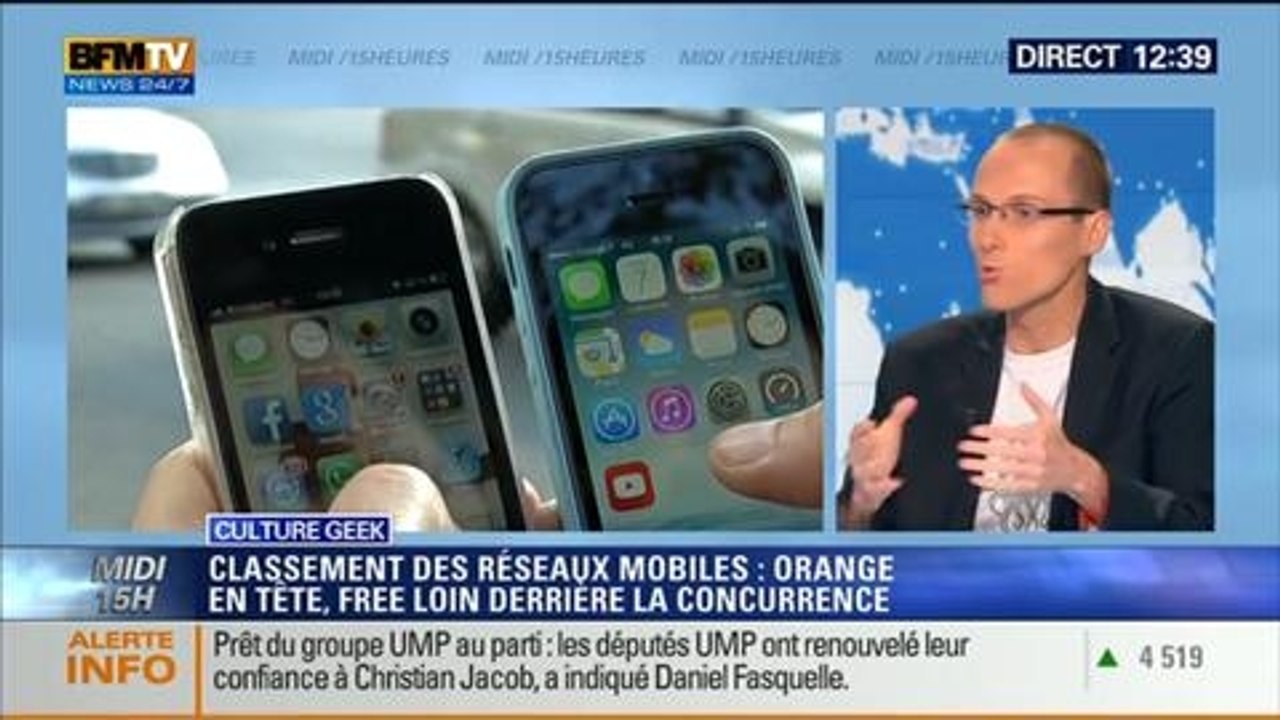 Culture Geek: Classement des réseaux mobiles: Orange en tête, Free à la traine – 24/06