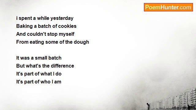 Jerry Abrahamson - Baking Cookies