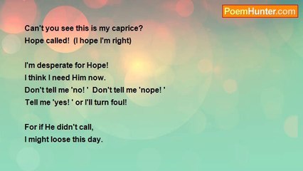 Alex Lewis - Tell Me That Hope Called