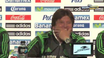 Entrevista a Miguel Herrera previa al juego ante Croacia