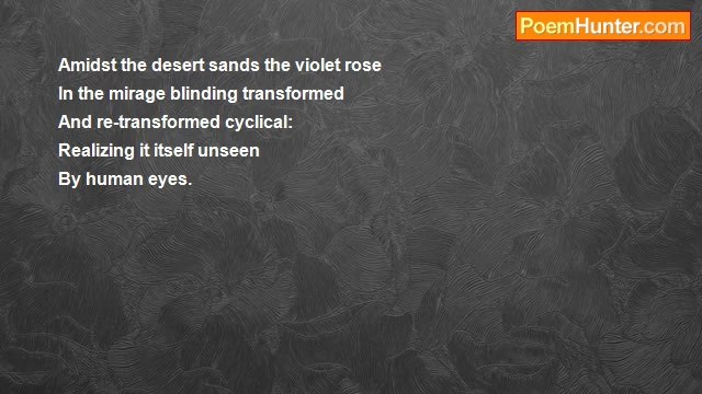 Emmanuel George Cefai - Amidst The Desert Sands The Violet Rose