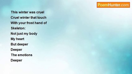 Emmanuel George Cefai - This Winter Was Cruel