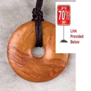 Cheap Deals Teething Bling Pendant - Donut Shape (Bronze) Review