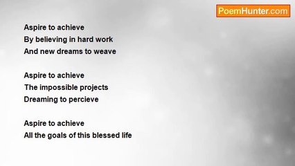 Mittur Ramprasad - Aspire To Achieve