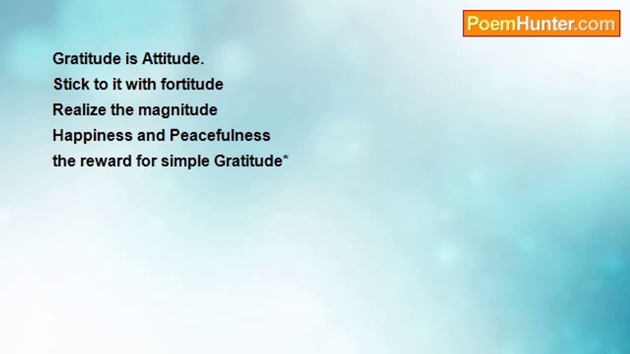 Philo Yan - GRATITUDE