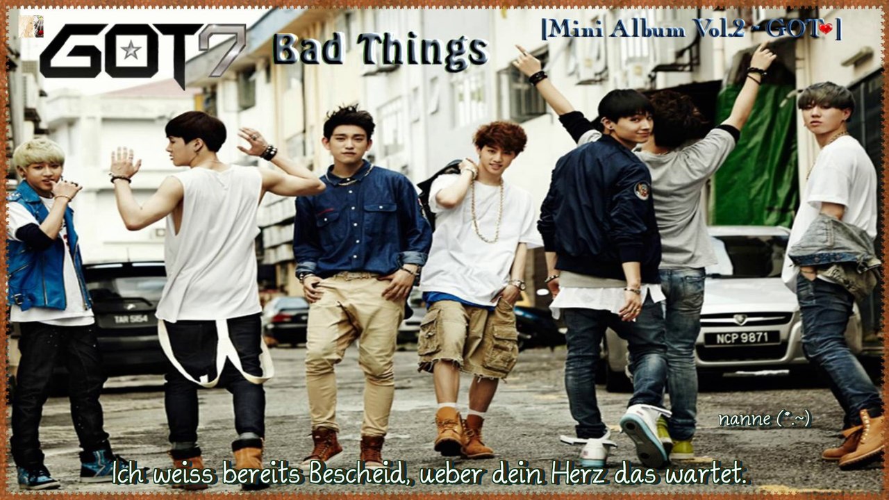 GOT7 - Bad Things k-pop [german sub] Mini Album Vol.2 - GOT♡