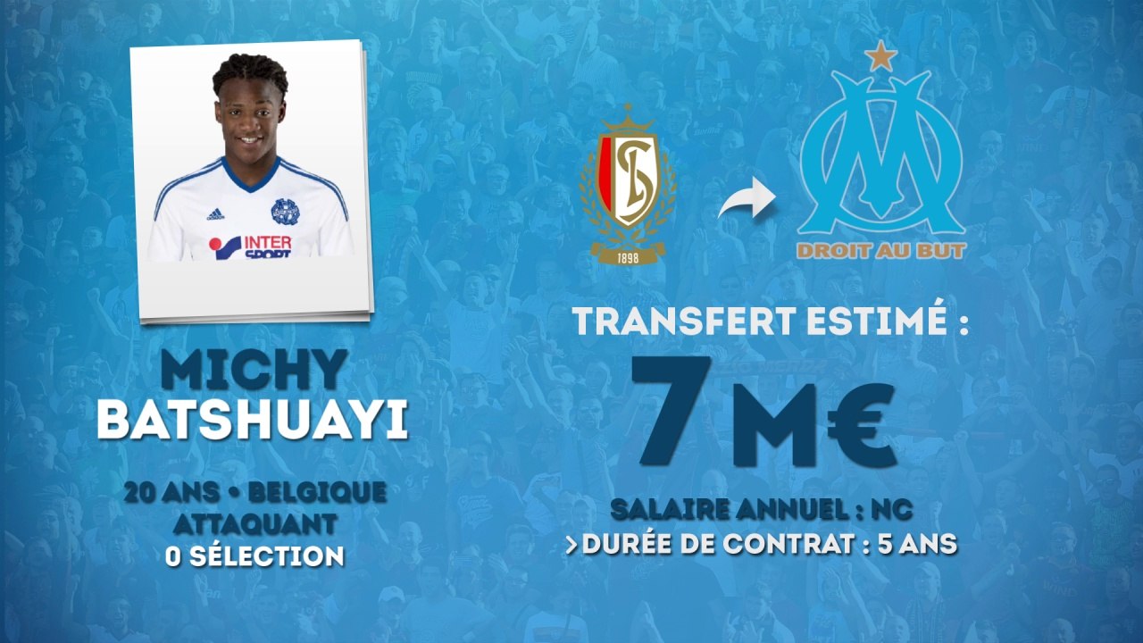Officiel : l'OM recrute Michy Batshuayi !