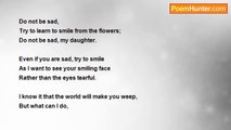 Bijay Kant Dubey - Don't  Be Sad, My Little Daughter, Smile You Wiping The Tears