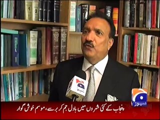 Rehman Malik says PMLN govt panicked over Dr Qadri's threats