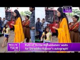 Ye Hai Mohabbatein  OMG! Sidharth and Shraddha DENIES to give AUTOGRAPH to Ruhi