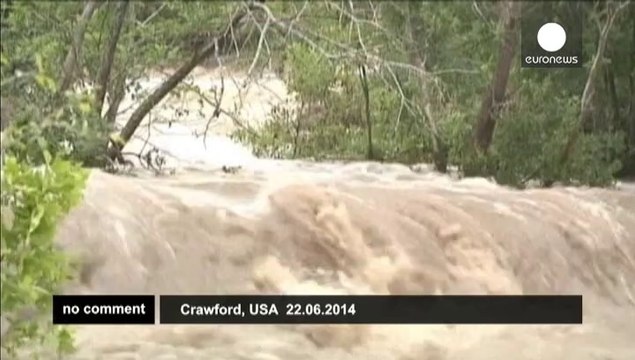 Flash flooding in Texas
