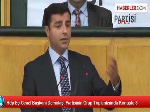 Hdp Eş Genel Başkanı Demirtaş, Partisinin Grup Toplantısında Konuştu 3