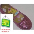 Clearance Sales! Disney Princess Glitter Ballet Shoes Aurora Belle Cinderella 5 6 7 8 9 10 11 12 Review