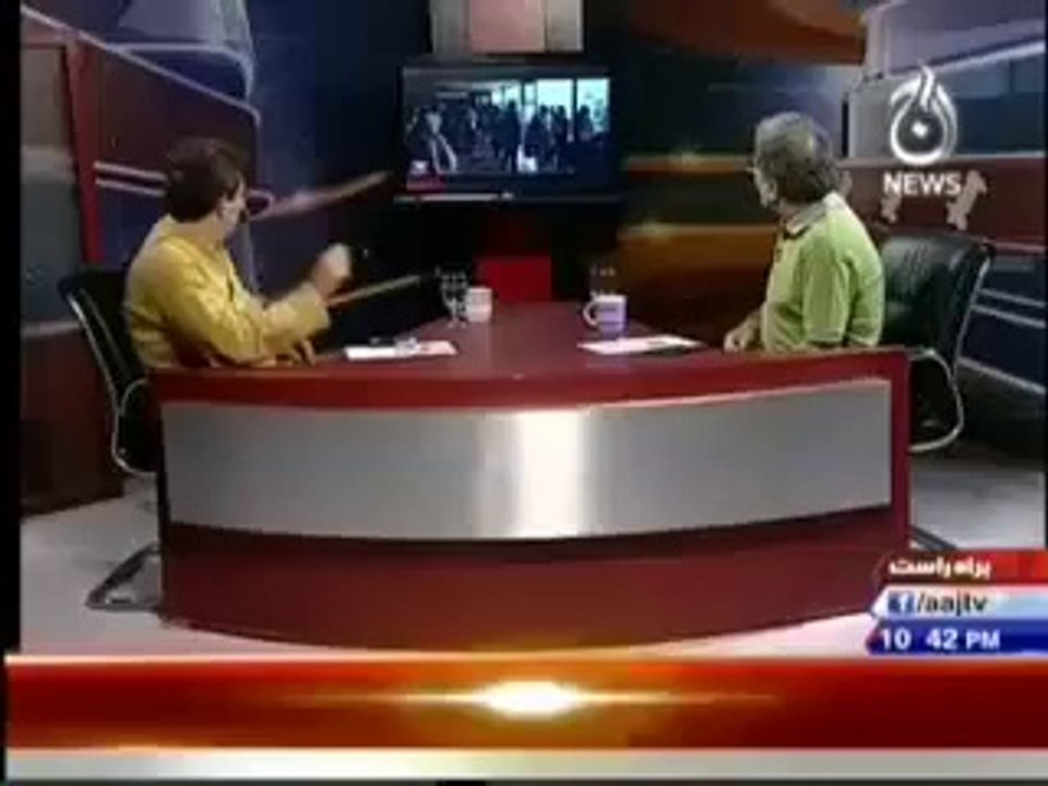 Shame on You Passengers Says To Dr. Tahir ul Qadri And His Revolutionaries, Nusrat Javed
