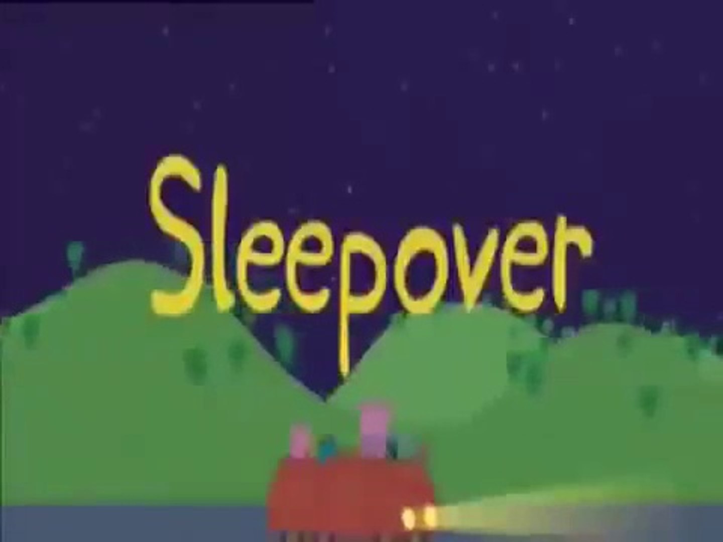 sleepover peppa pig toy