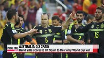 World Cup Australia vs. Spain
