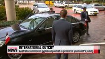 Int'l outrage erupts over Egypt's ruling of Al-Jazeera journalists