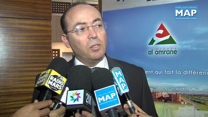 ندوة صحفية لمجموعة التهيئة والعمران لعرض منجزاتها برسم سنة 2013