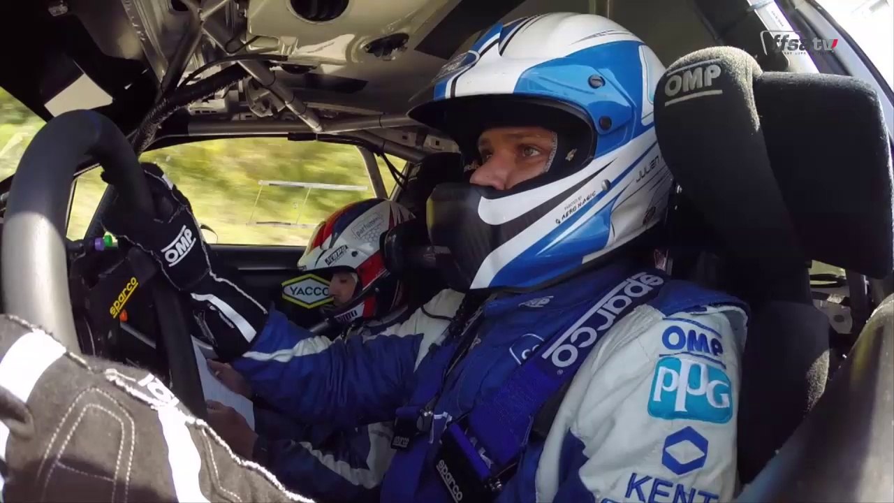 Julien Maurin en caméra embarquée à l'Antibes