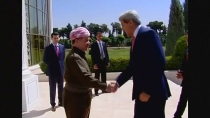 Kerry urges Kurds to save Iraq from collapse
