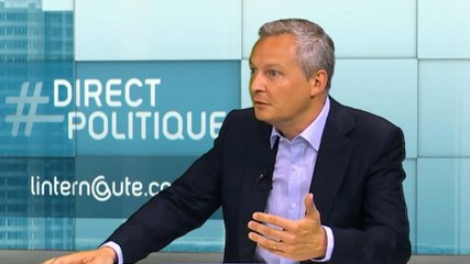 «La classe politique est devenue une caste» selon Bruno Le Maire