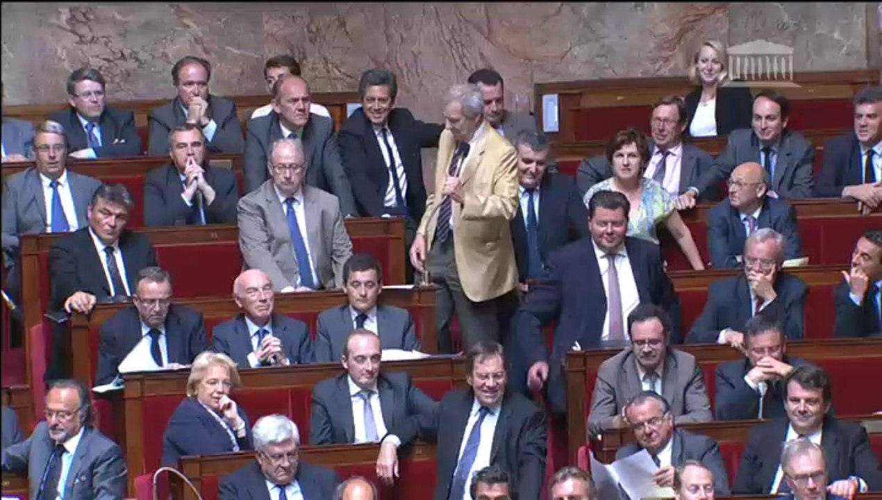 Un peu de bonne humeur à l'Assemblée Nationale