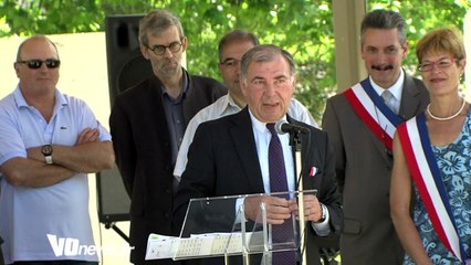 Inauguration de l'espace ludique à Mours