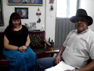 Película conversacion con Pintora,  ilustradora y escritora