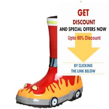 Clearance Sales! Kidorable Fireman Rain Boot (Toddler/Little Kid) Review
