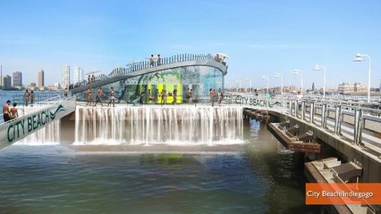 Floating Sand-Covered Barge Could Become Manhattan's First Beach