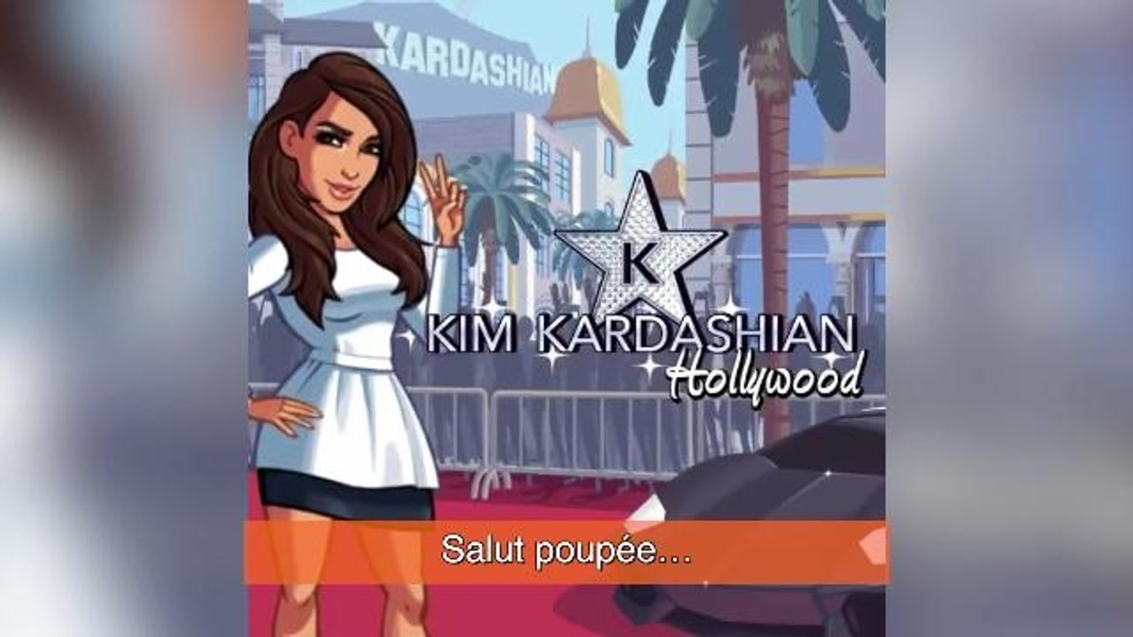 Kim Kardashian partage la bande-annonce de sa nouvelle App Hollywood