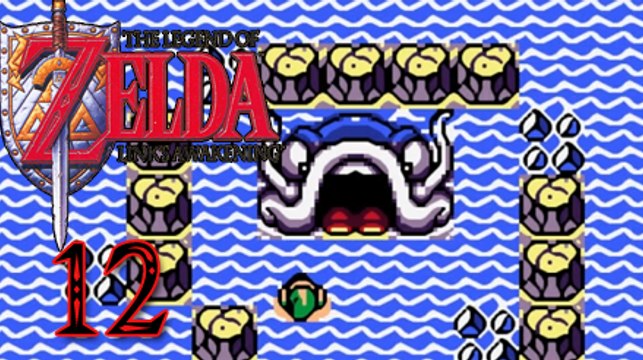 German Let's Play: The Legend of Zelda - Link's Awakening, Part 12, Das Fischmaul