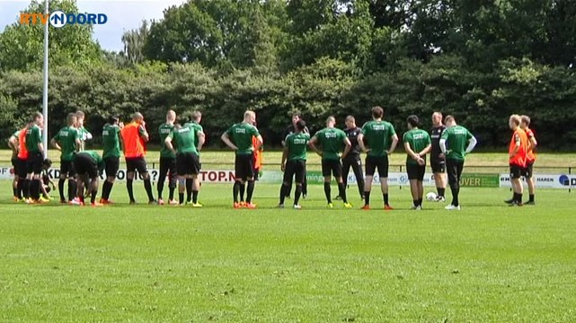 Keeper Sergio Padt traint voor het eerst bij FC Groningen - RTV Noord