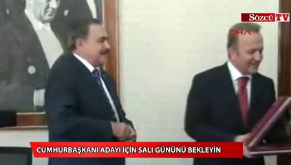 Cumhur başkanı adayı açıklanacak