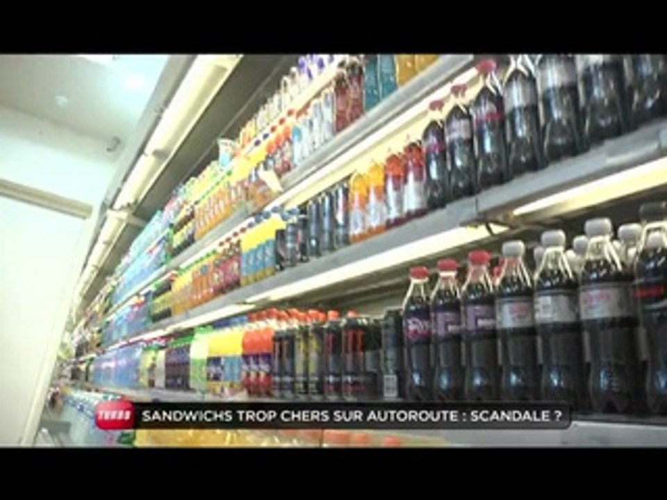 Conso : les différences de prix entre supermarché et autoroute (Emission Turbo du 22/06/2014)