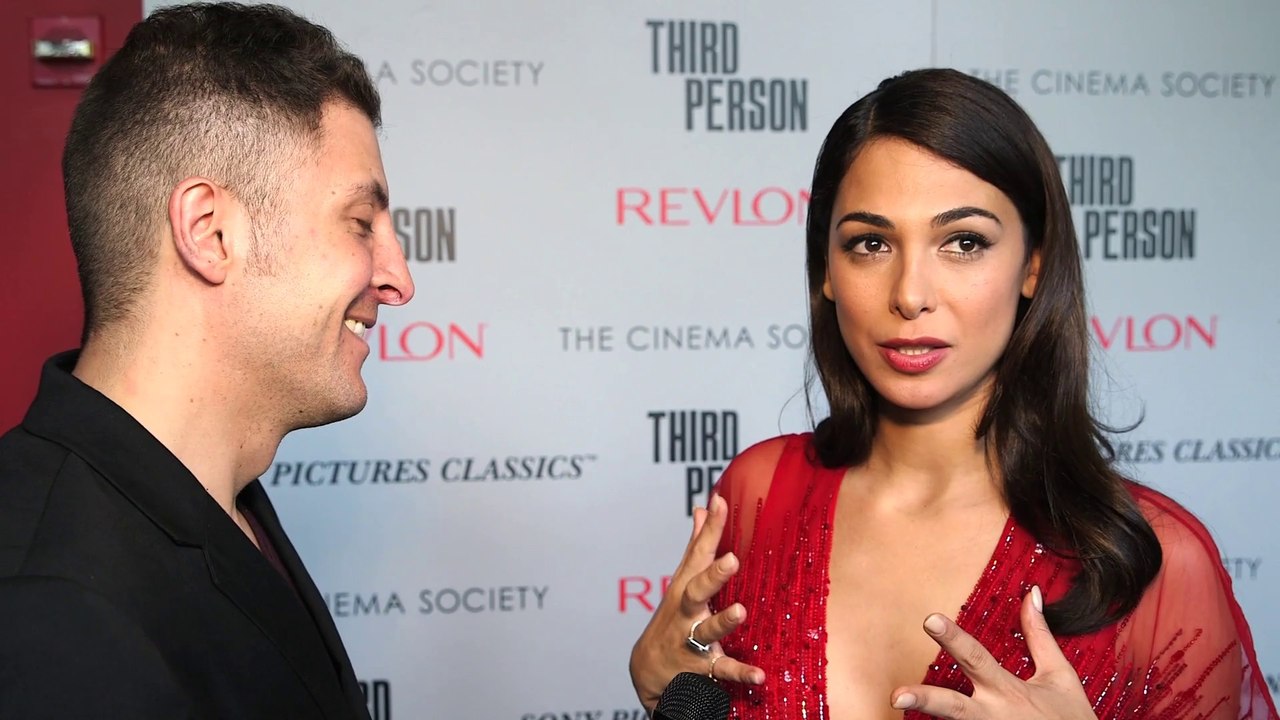 Moran Atias Attends Star-Studded "Third Person" Premiere
