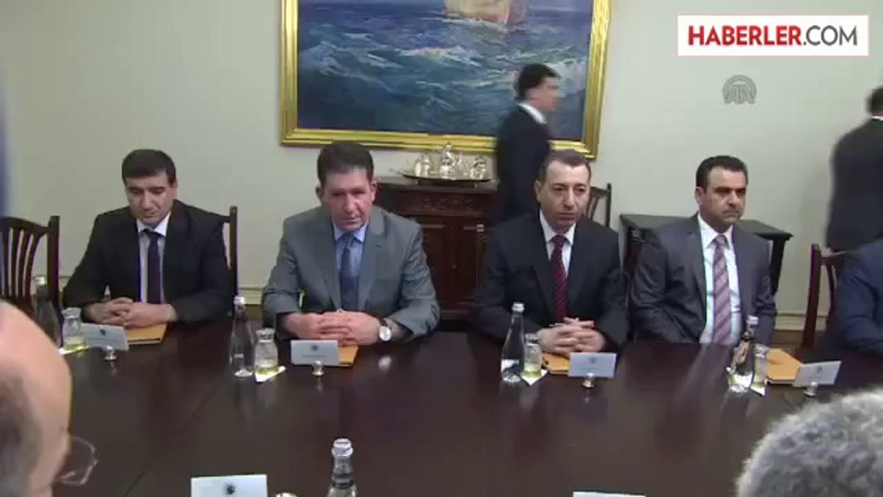 Erdoğan, Irak Türkmen Cephesi Yürütme Kurulu üyelerini kabul etti -