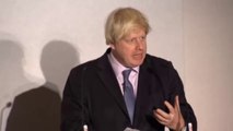 Boris Johnson defends greed, envy and inequality in Margaret Thatcher speech london