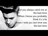 Justin Bieber - Flatline (Lyrics HD)