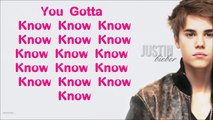 Justin Bieber - Just Like Them (Lyrics)