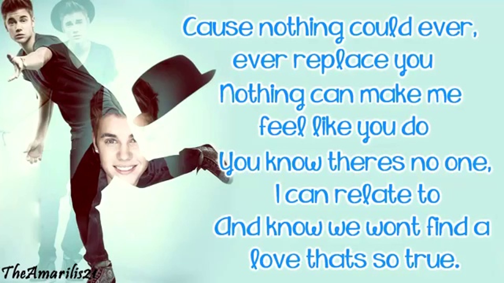 Justin Bieber - Nothing Like Us {Lyrics}