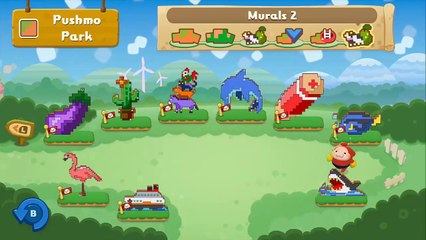 Pushmo World Walkthrough Part 4 - Pushmo Park 46-60 (Level 3 & Murals 2 Challenges)