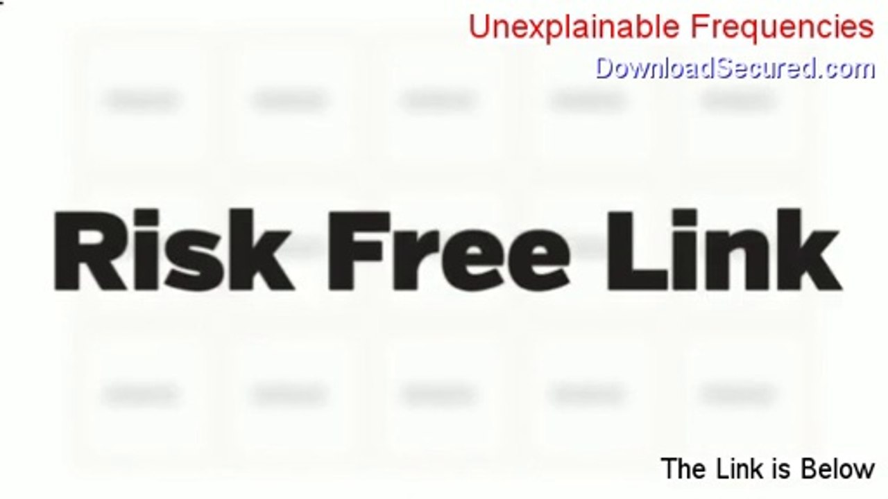 Unexplainable Frequencies Free Download (Download PDF)