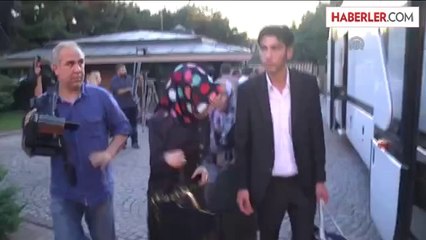 Gül, çocukları kaçırılan aileleri kabul etti (1) -